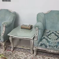 مبل ۹ نفره استیل راحتی.میز جلو مبل.میز ناهار خوری|مبلمان خانگی و میز عسلی|تهران, منیریه|دیوار