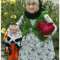 عروسکهای  ننه سرما و بابا سرما