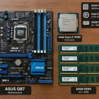 باندل مادربرد CPU و رم