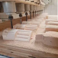 خدمات cnc چوب برش های منحنی پیچیده تفلون pvc