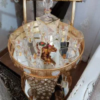 میز بار طلایی