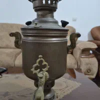 سماور سلطنتی روسی با مهر تاج دار عتیقه