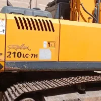 بیل مکانیکی زنجیری هیوندا210خط7