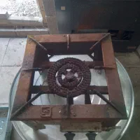 گاز و دیگ بزرگ