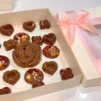 شکلات دستساز خانگی کاکائو، شیری، توتفرنگی|خدمات پذیرایی، مراسم|گرگان, |دیوار