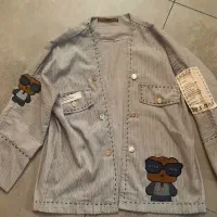 مانتو ترند طوسی فری تا ۴۲