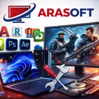 نصب ویندوز بازی برنامه مهندسی گرافیکی حسابداری