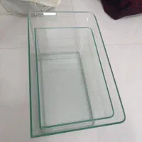 اکواریوم شیشه خم