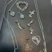 زنجیرگردنی زنانه نقره|جواهرات|قم, شهر قائم|دیوار