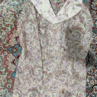 مانتوی مجلسی حریر، کار شده و بسیار خاص