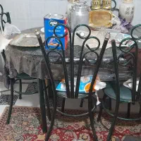 میز نهاخوری ۵ نفره بفروش میرسد