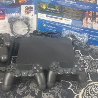 pes4 پلی استیشن۴ slimدوعدد۲دسته فول بازی تمیزوسالم