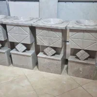 سنگ دستشویی|لوازم سرویس بهداشتی|کارون, |دیوار