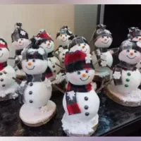 گیفت یلدا (ننه سرما،آدم برفی )|صنایع دستی و سایر لوازم تزئینی|تبریز, |دیوار