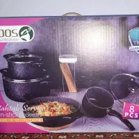 سرویس قابلمه ۷ پارچه عروس مدل مهتاب