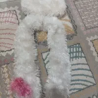 کلاه خزدارهمراه شال