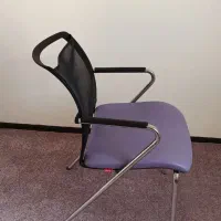 صندلی اداری نیلپر یاسی کاملا نو / صندلی تحریر|صندلی و نیمکت|پردیس, فاز ۱۱|دیوار