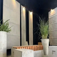 سنگ نما . نما ساختمان . سنگ مصنوعی