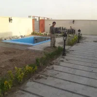 کلیه کارهای باغ باغچه  استخر سازه