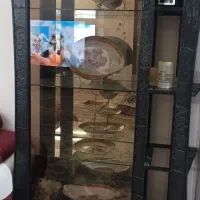 بوفه طرح سنگ وچوبی|بوفه، ویترین، کنسول|زاهدان, |دیوار