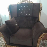 مبل هفت نفره سلطنتی  پارچه مخمل