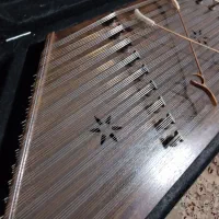 سنتور  تمام چوب گردو تک مهر استاد علیزاده