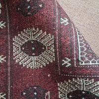 فرش ترکمن قالی تمیز نو|فرش|آق قلا, |دیوار