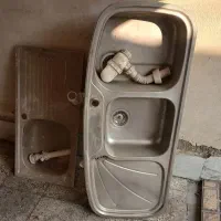 سینک اخوان دو لگن ۱۲۰ و سینک یک لگن نو