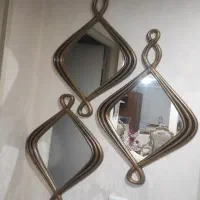 سه عدد آیینه طرح دار