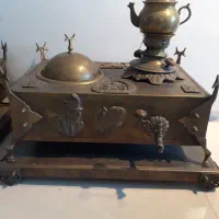منقل سماور برنجی سنتی شاهان