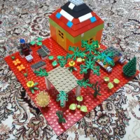 لگو ساختنی خانه سازی اسباب بازی