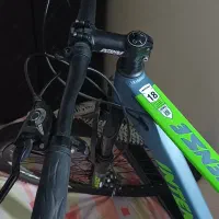 دوچرخه نو بدون هیچ خط وخش ابی رنگ سایز بزرگ..|دوچرخه، اسکیت، اسکوتر|شاهین‌شهر, پاسداران|دیوار