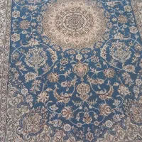 قالیچه نائین ۳متری ۶لا گل ابریشم|فرش|تهران, دریان‌نو|دیوار