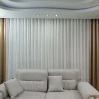 فروش سفارش دوخت نصب شستشو پرده مینیمال زبرا دی کی|پرده، رانر، رومیزی|تهران, اکباتان|دیوار