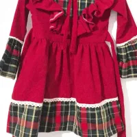 لباس یلدایی وسرهمی دخترانه