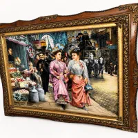 فرش دستباف طرح شانزالیزه تبریز