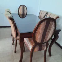 سرویس نهار خوری ۶ نفره|میز و صندلی غذاخوری|مشهد, گلبرگ|دیوار