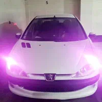 پژو 206sd V8 استثنایی پرشتاب مدل آخر۹۹ خانگی