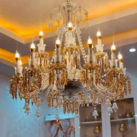 لوستر باکارات وارداتی (تخت جمشید)|لوستر و چراغ آویز|اهواز, حصیرآباد|دیوار