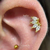 پیرسینگ رایگان گوش بینی ابرو ناف لب