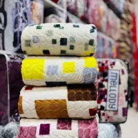 فروش عمده پتو ملودی مربعی