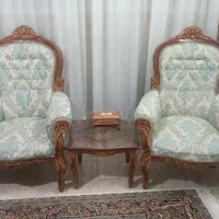 مبل سلطنتی ۷ نفره|مبلمان خانگی و میز عسلی|مشهد, شهرک ابوذر|دیوار