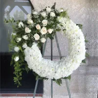 پایه گل ترحیم و سبد گل در مشهد