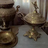 شکلات خوری بزرگ برنجی