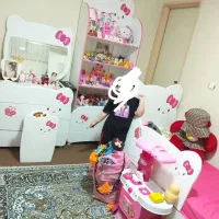 سرویس کمد و تختخواب کودک ست کامل