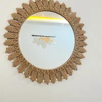 فروش  و سفارش آینه مکرومه