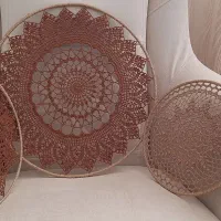 بافتنی دیوارکوب و بومریس و عروسک بافی|صنایع دستی و سایر لوازم تزئینی|اهواز, کوی باهنر|دیوار