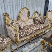 مبل ۹نفره ناهارخوری ۸ نفره تمام چوب در حد نو|مبلمان خانگی و میز عسلی|تهران, شهر زیبا|دیوار