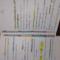 جزوه های دست‌نویس رنگی دهم تجربی|کتاب و مجله آموزشی|بیرجند, |دیوار