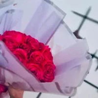 دسته گل روبانی دسته گل جاودانه